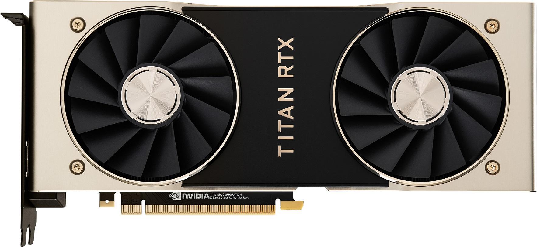 NVIDIA представила видеокарту Titan RTX 1